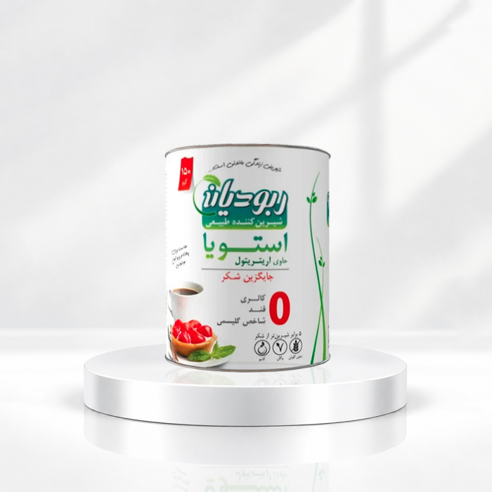 Robudian Stevia and Erythritol Powder خرید پودر استویا و اریتریتول ربودیان