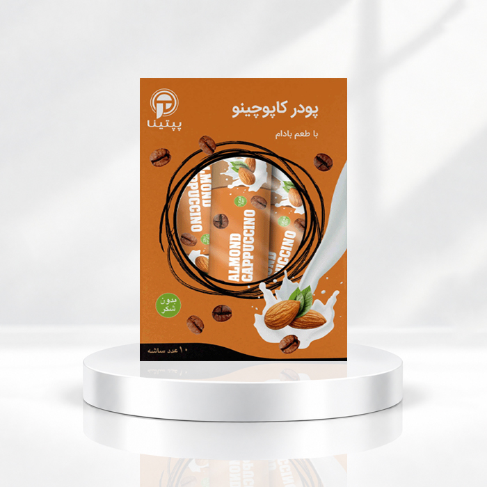 sugar free cappuccino almound T کاپوچینو رژيمی با بادام