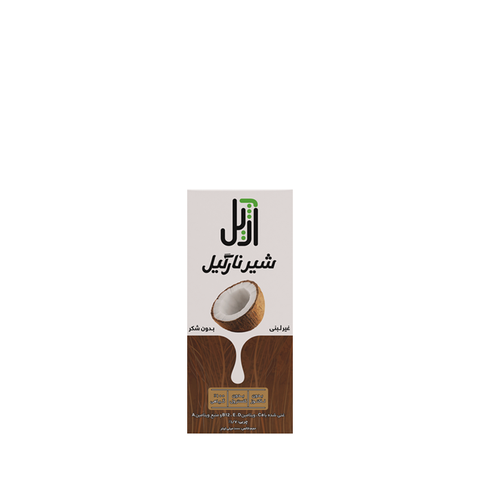 coconu milk 200cc شیرنارگیل بدون گلوتن