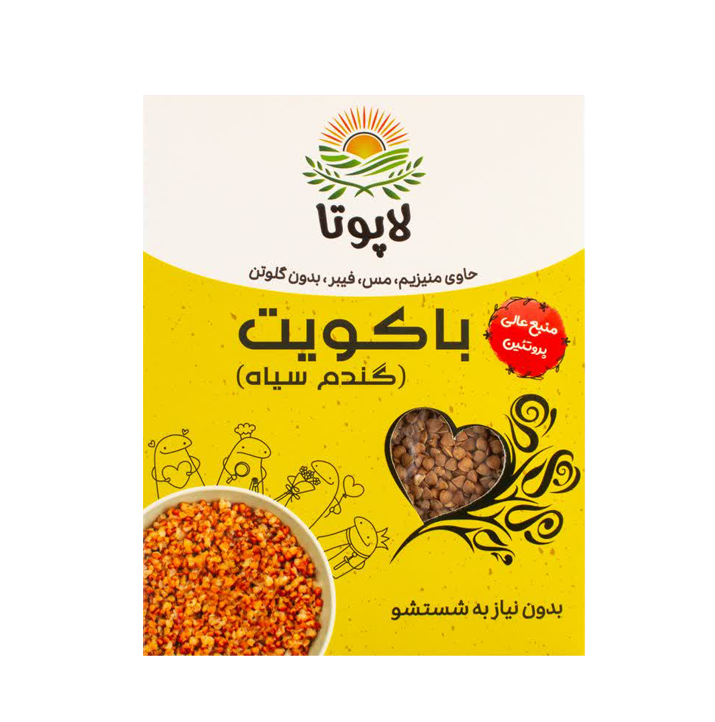 lapota buckwheat باکویت گندم سیاه لاپوتا